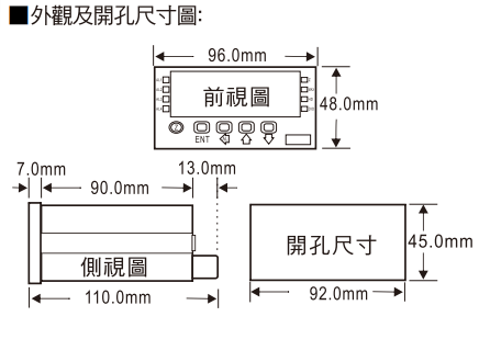 尺寸